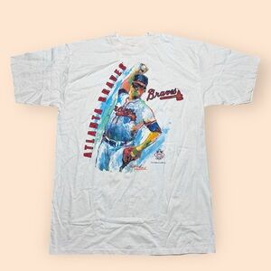 Vintage 1990s Atlanta Braves T Shirt Men’s XL MLB Vtg 90s